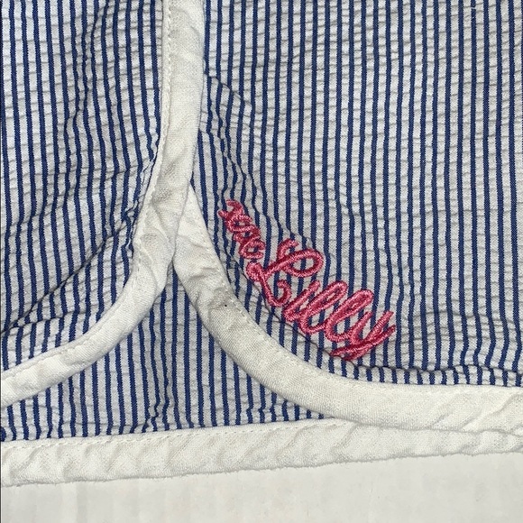 Lilly Pulitzer Cala Seer Sucker Skort - Picture 2 of 7